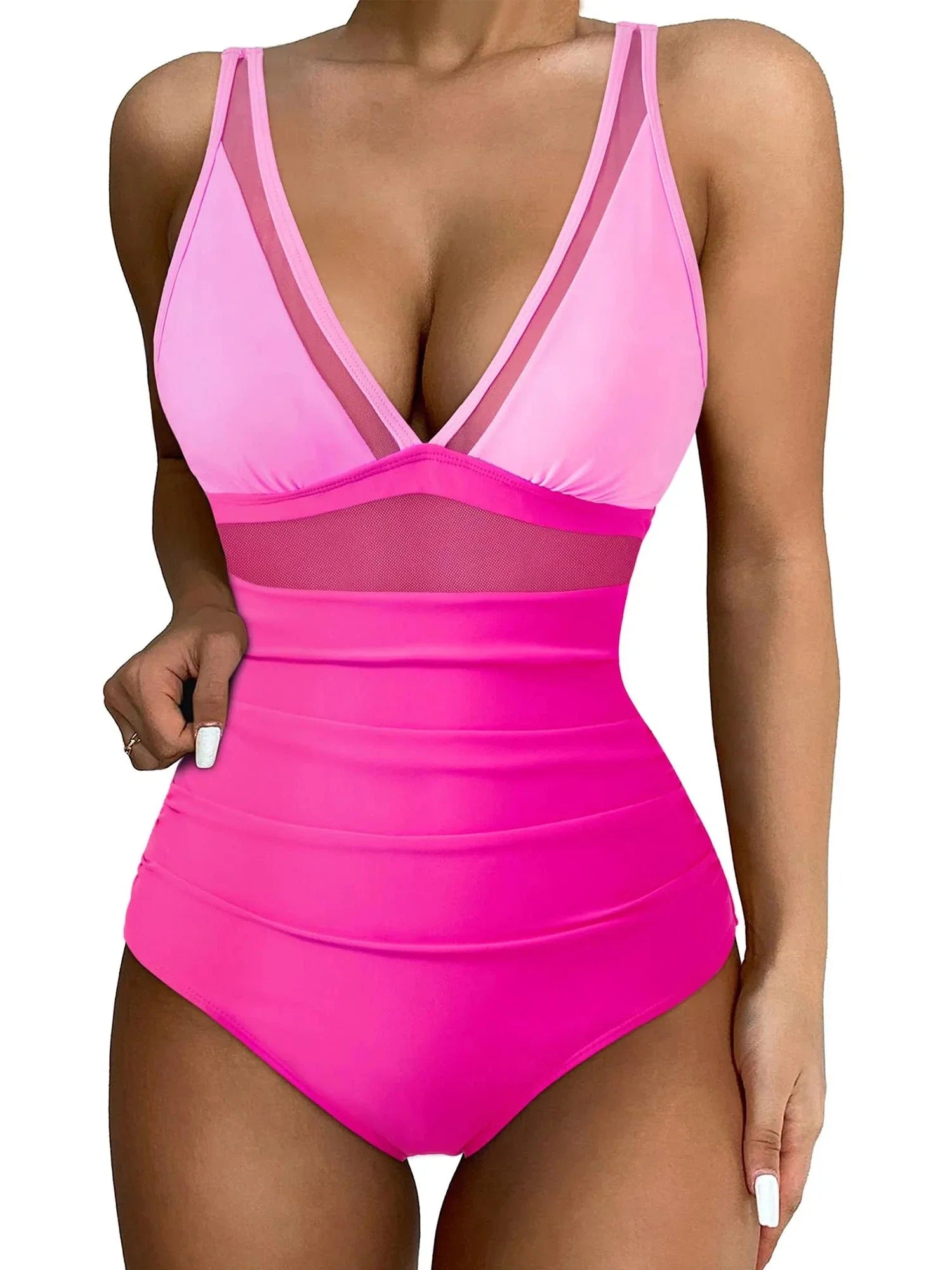 Shesways® Mesh Push Up Bathing Suit