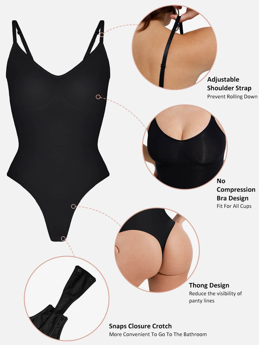 ShesWays®Tummy Control Seamless Bodysuit