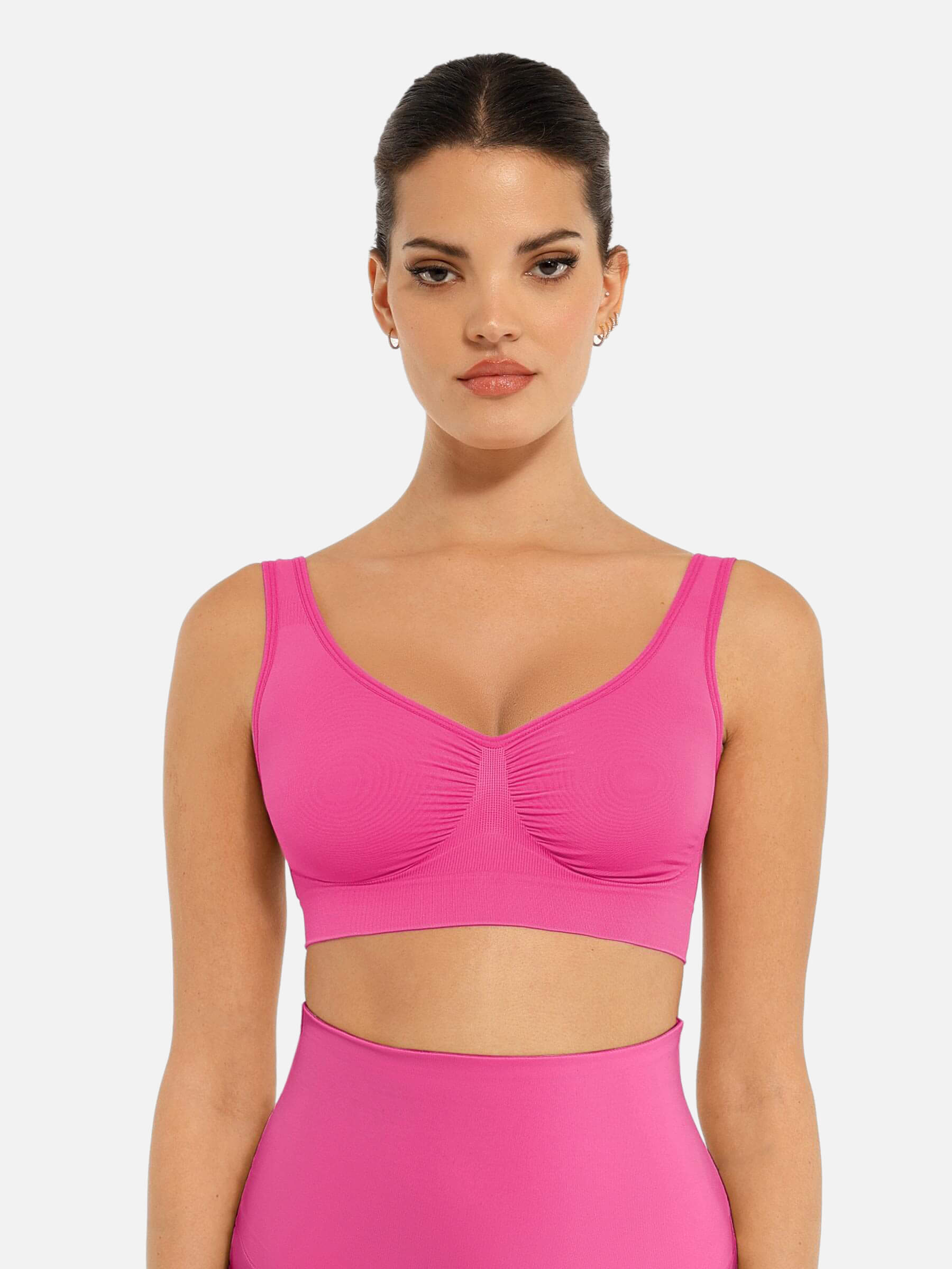 Shesways®No Underwire Wide Straps Everyday Bra