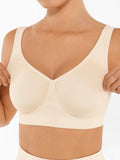 Shesways®No Underwire Wide Straps Everyday Bra