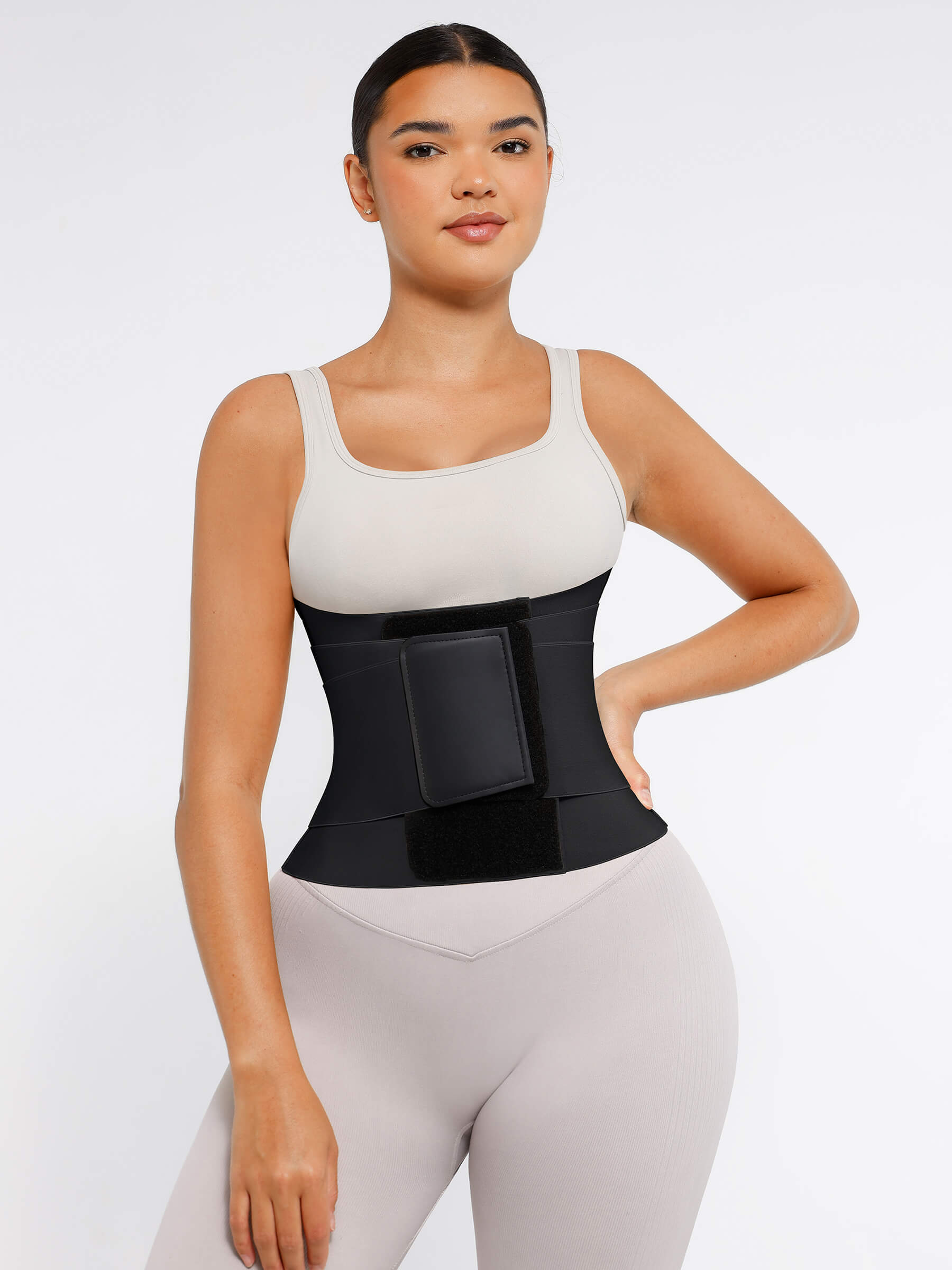 Shesways® Triple Wrap Abdominal Shaping Belt