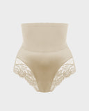 High-Waist Seamless Lace Shaping Panty (3 Pack)