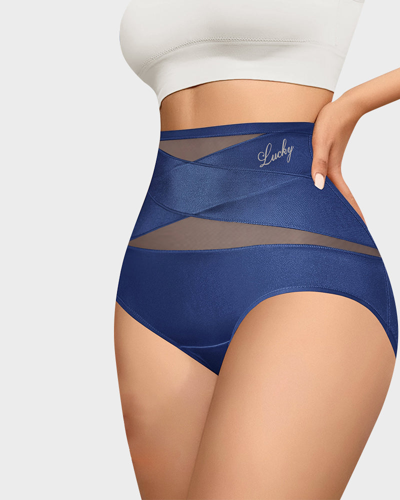 High-Waist Tummy Control Seamless Shaping Panties (4/6 Pack)