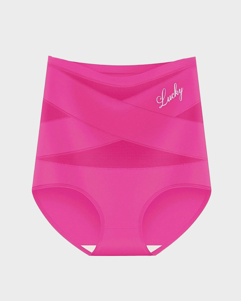 High-Waist Tummy Control Seamless Shaping Panties (4/6 Pack)