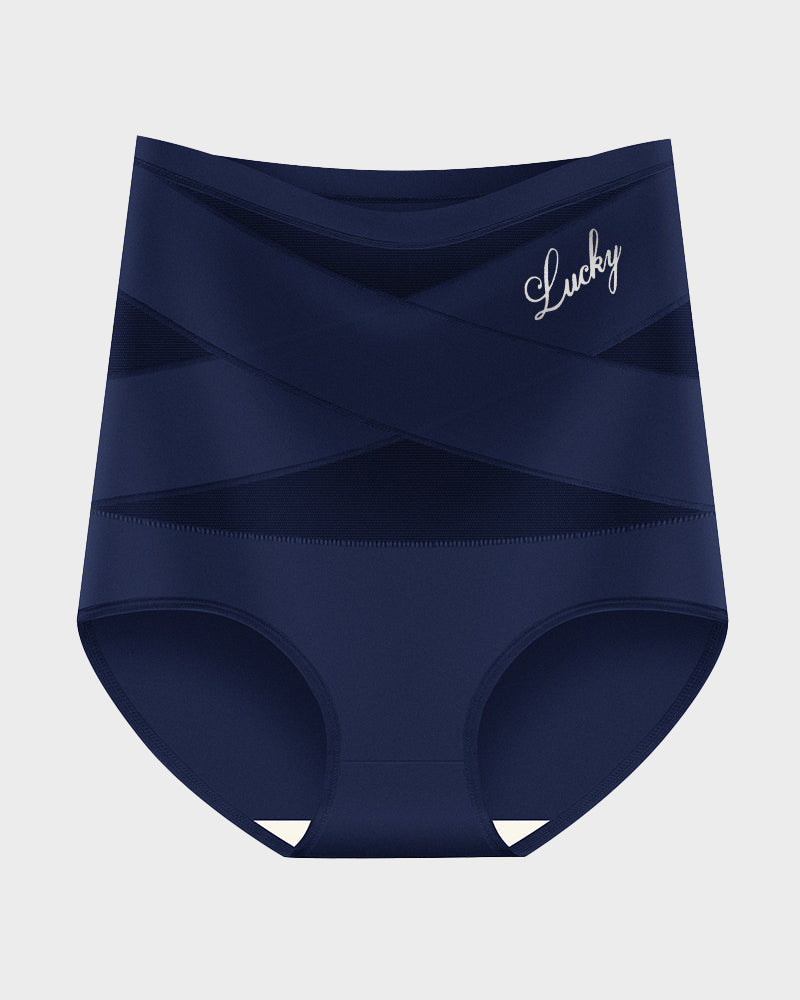 High-Waist Tummy Control Seamless Shaping Panties (4/6 Pack)