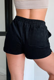 Shesways®Acceptable Compromise Corduroy Shorts (Black)