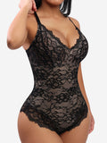 Shesways®Lace V Neck Full Bodysuit Underwear