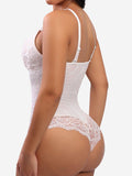 Shesways®Lace V Neck Full Bodysuit Underwear