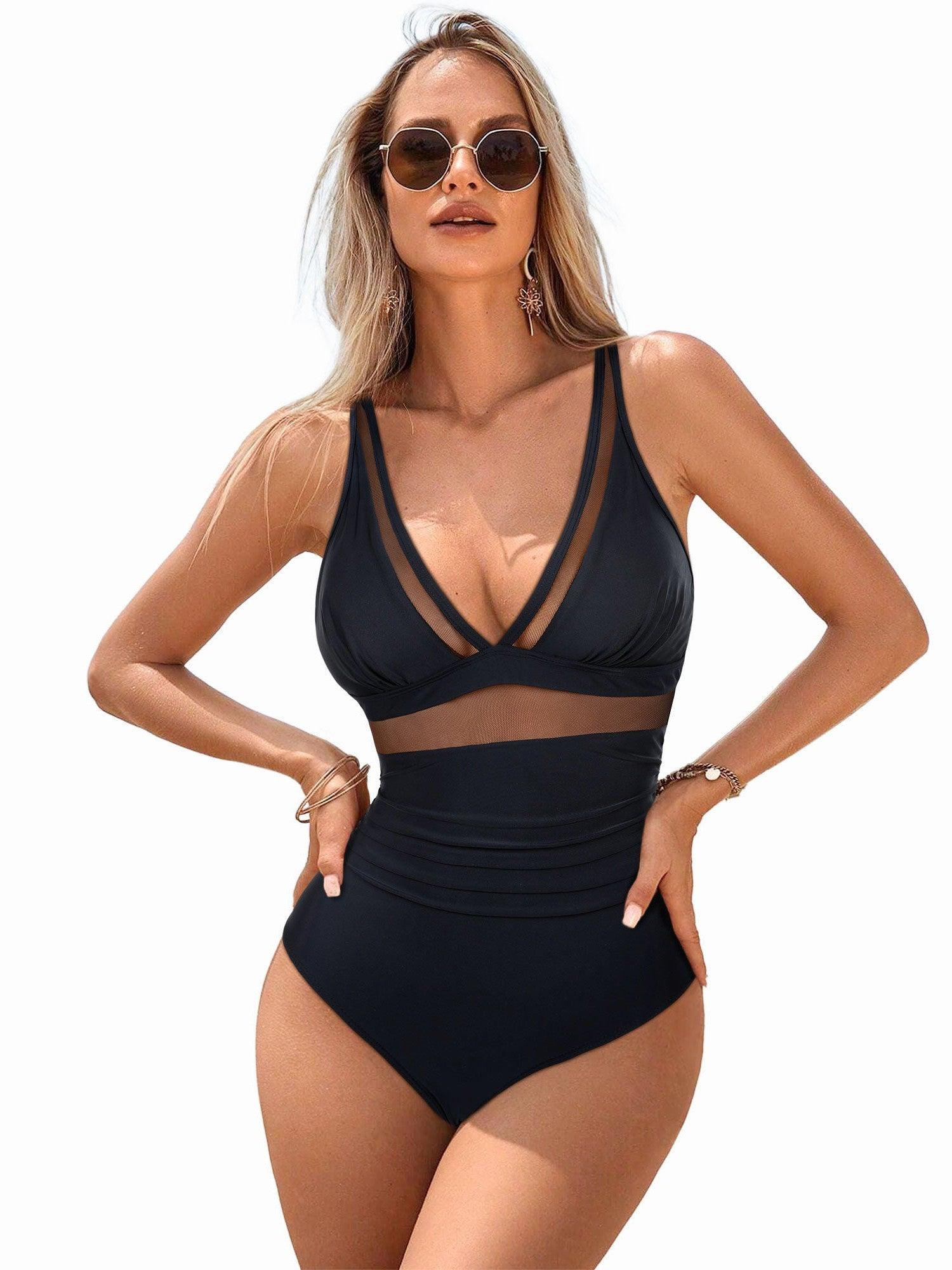 Shesways® Mesh Push Up Bathing Suit