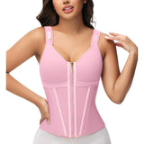 Shesways® Enhanced Shaping Corset Top — Slimming Waist Trainer & Push-Up Vest