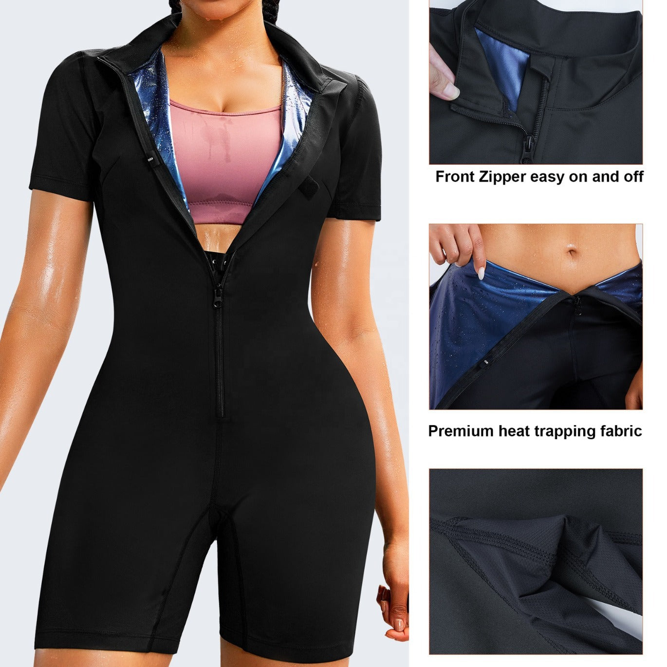 Shesways® Women's Full Body Shapewear Sauna Suits