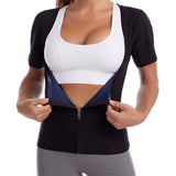 Shesways® Intense Sweat-Wicking Zip-Up Top