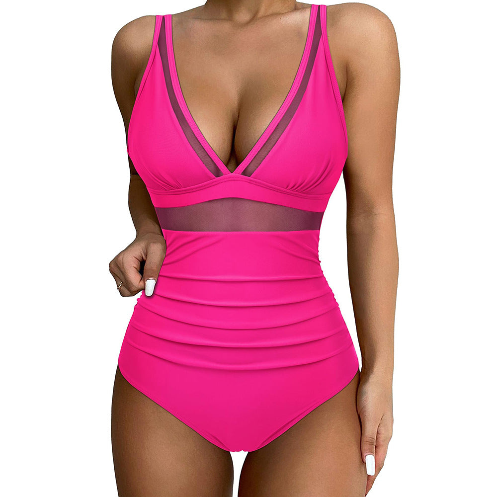 Shesways® Mesh Push Up Bathing Suit