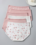 Shesways® Women’s Cotton High-Waist Panties – Soft Breathable Briefs with Stretchy Waistband & Double-Layer Crotch (6 Pack)