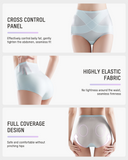 Seamless Ice-Silk High-Waist Tummy Control Panties (4/6 Pack)