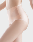 Seamless Ice-Silk High-Waist Tummy Control Panties (4/6 Pack)
