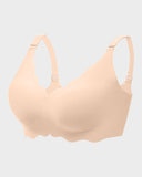 Shesways® Soft Full Coverage Scalloped Wireless Jelly Bra