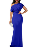 Shesways® Elegant Off-Shoulder Maxi Dress