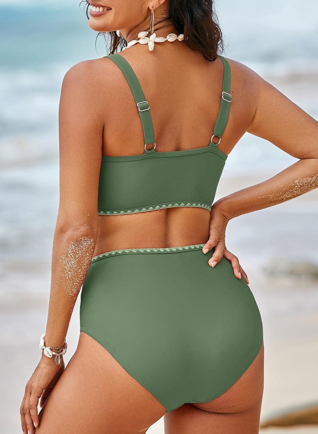 Shesways® 2 Piece High Waisted Bikini Sets