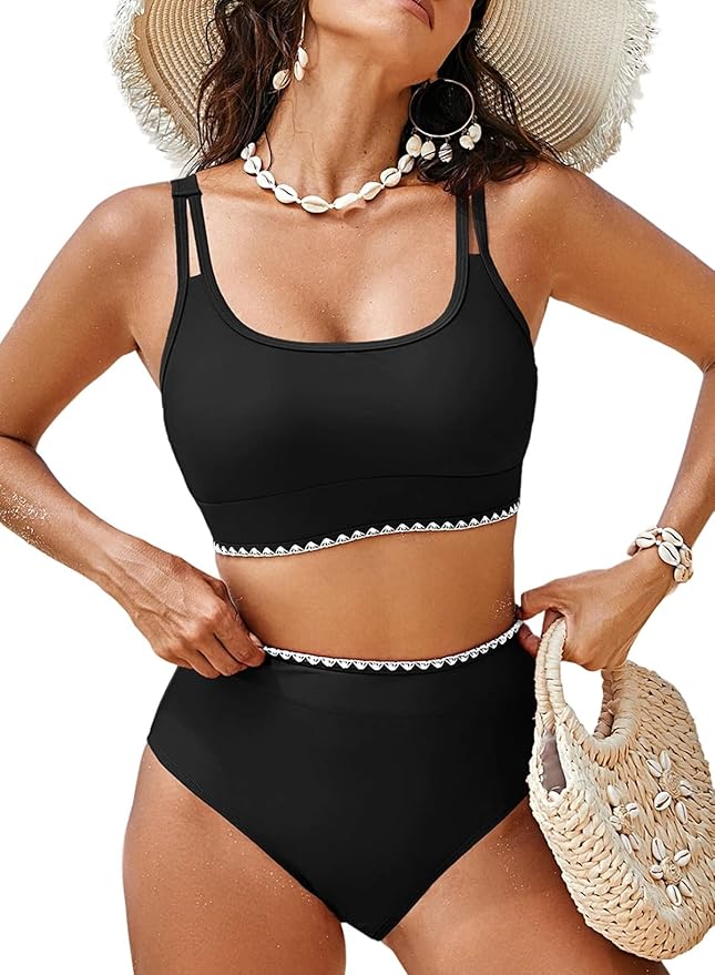 Shesways® 2 Piece High Waisted Bikini Sets