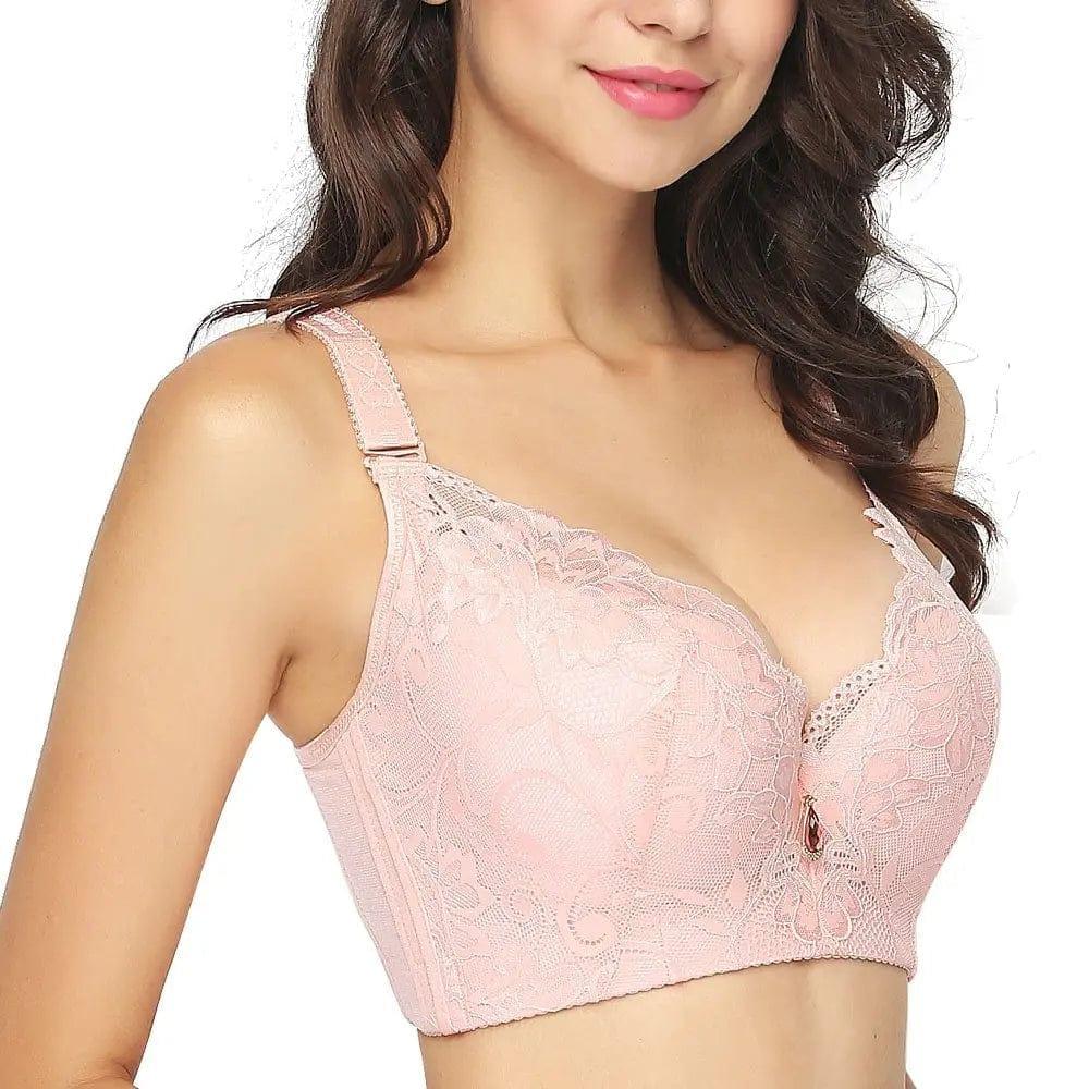 Shesways®The U-shaped back Underwire Lace Bra