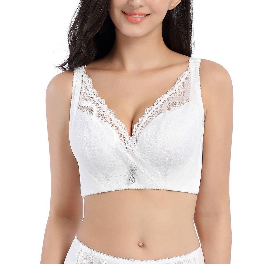 Shesways®“Full Coverage” Plus Size Lace Underwire Bra