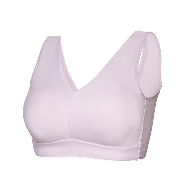 Shesways®"Feel like not wearing one" Wireless Sports Push Up Bra - Purple