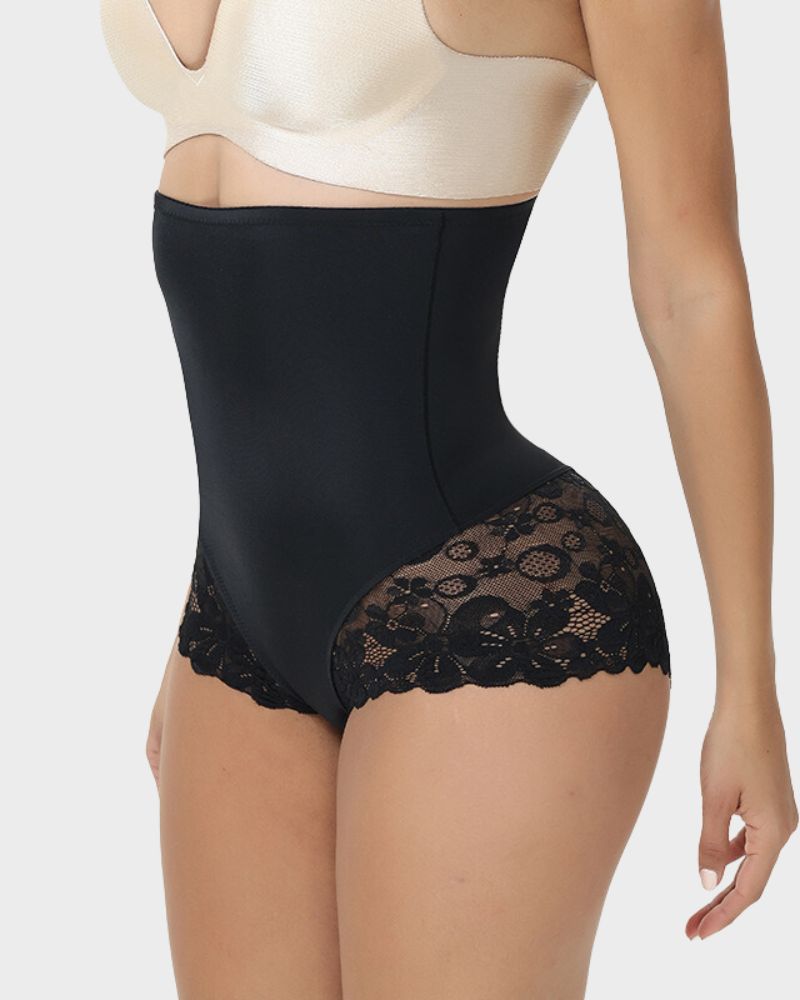 ShesWays® Ultra High Waist Lace Shaping Brief