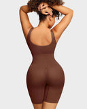 ShesWays® Seamless Sculpting Mid Thigh Bodysuit