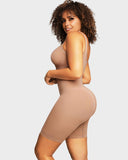 ShesWays® Seamless Sculpting Mid Thigh Bodysuit