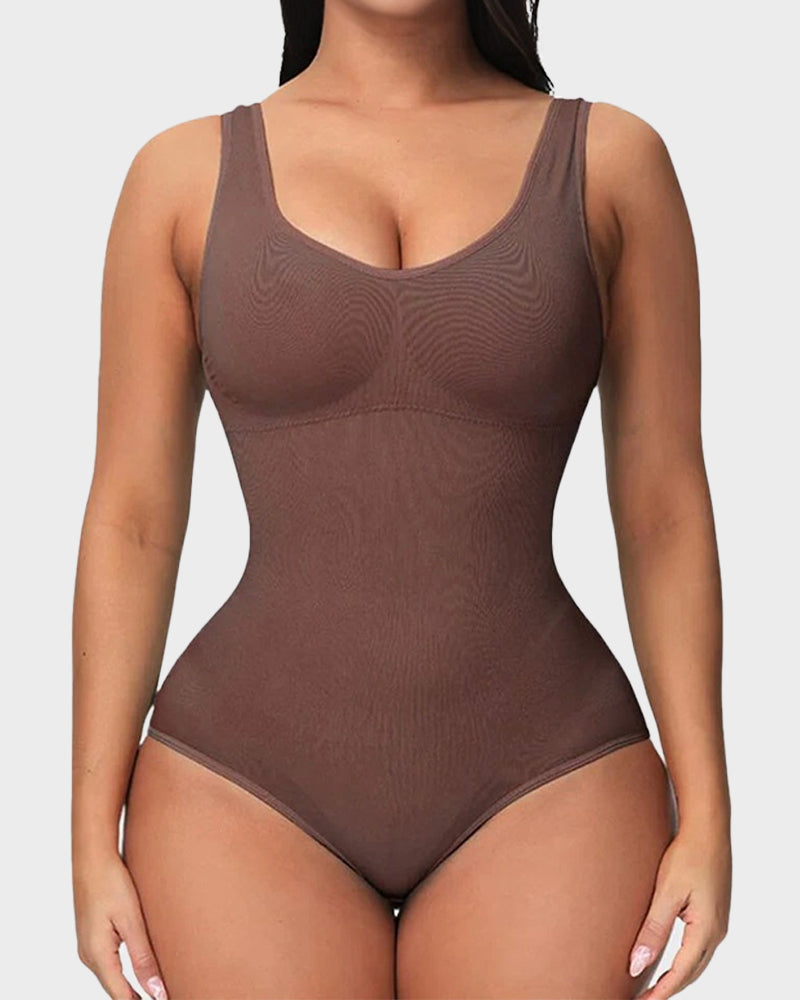 ShesWays® Smoothing Seamless Tank Top Bodysuit