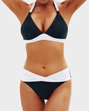 Shesways® Vintage Halter Neck Bikini Swimsuit Set
