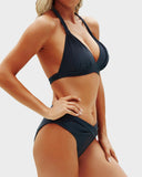 Shesways® Vintage Halter Neck Bikini Swimsuit Set